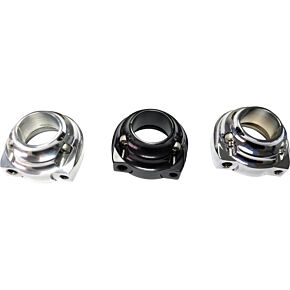 HARDDRIVE Throttle Clamp Double Cable Screw In Style Black