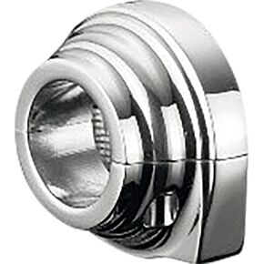 HARDDRIVE Throttle Clamp Double Cable Screw In Style Chrome