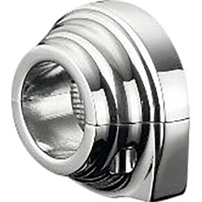 HARDDRIVE Throttle Clamp Double Cable Snap In Style Chrome