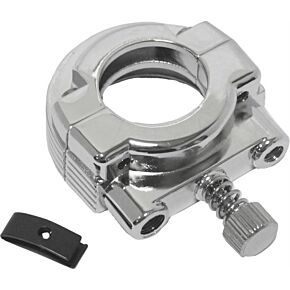 HARDDRIVE Throttle Clamp Single Cable Chrome