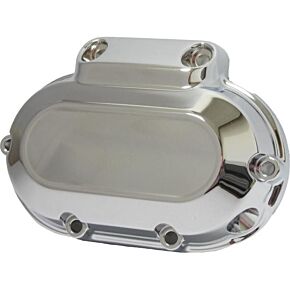 HARDDRIVE Trans Side Cover Chrome 6 Spd Twin Cam 07-17 & Dyna 06