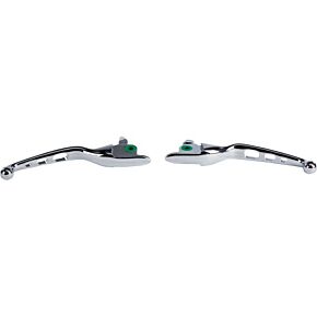 HARDDRIVE Tri-hole Lever Set Chrome Touring 17-20 Except Tri Glide