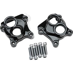 HARDDRIVE Twin Cam Tappet Cover Set Black