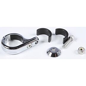 HARDDRIVE Universal Clamp 1" - 1-1/4" Chrome