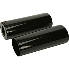 HARDDRIVE Uppr Fork Tube Covers Black +2 Touring 84-13 Flst 86-14