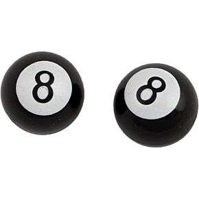 HARDDRIVE Valve Stem Caps 8 Ball Pr