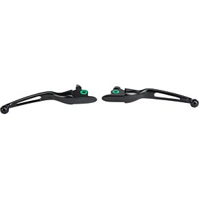 HARDDRIVE Vortex Lever Set Black Touring 17-20 Hydro Clutch