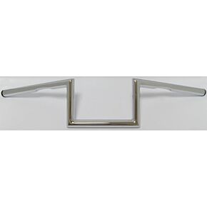 HARDDRIVE Z-bar One Inch Dimpled 6 Inch Chrome