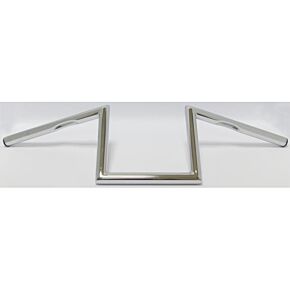 HARDDRIVE Z-bar One Inch Dimpled 8 Inch Chrome