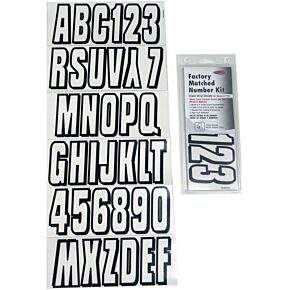 HARDLINE Series 320 Registration Kit Clear/black