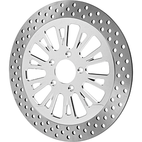 HAWG HALTERS INC 13" Front Brake Rotor 2.22" Id Chrome Carrier