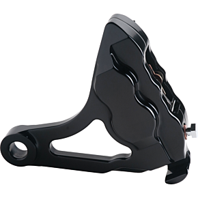HAWG HALTERS INC 4 Pist Rear Caliper Assm Black St 00-07