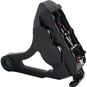HAWG HALTERS INC 4 Pist Rear Caliper Assm Black St 08-17