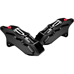 HAWG HALTERS INC 6 Pist Front Dual Caliper Kit Black 00-up W/ 11.5" Rotor