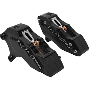 HAWG HALTERS INC 6 Pist Front Dual Caliper Kit Black 00-up W/ 13" Rotor