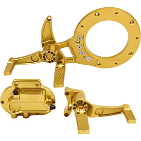 HAWG HALTERS INC Mid-cntrl Kit Cbl Clutch Gold Flh 21-up