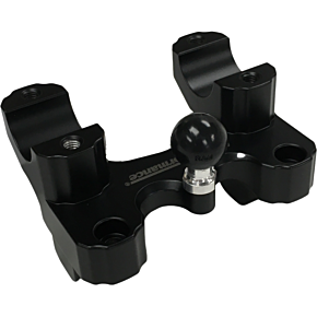 HELIBARS Offset Riser Black W/ Ram Mnt `20-up Pan America