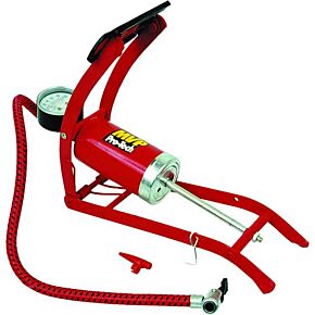 HELIX Foot Pump W/gauge