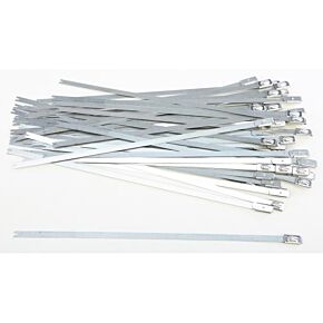 HELIX Stainless Steel Cable Ties 8" 50/pk