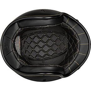 HIGHWAY 21 .38 Retro Helmet Gloss Black Md