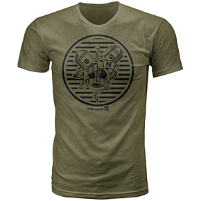 HIGHWAY 21 Gasoline Tee Military Green Md