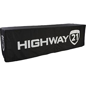 HIGHWAY 21 Table Cover Black 8'
