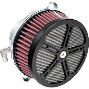 HOFMANN DESIGNS Cvo(121) Air Cleaner Kit Black
