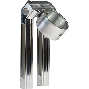 HOFMANN DESIGNS H/d Billet Speedo Mount Raw Req Hofmann Risers