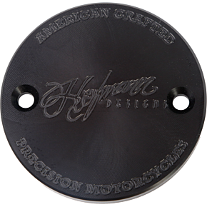 HOFMANN DESIGNS H/d Billet Timer Cover Black M8