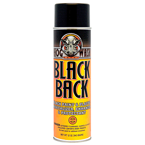 HOG WASH Black Back 12oz