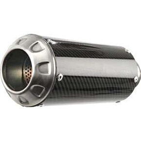 HOTBODIES Mgp Exhaust Slip-on Carbon Fiber Can Stainless End Cap