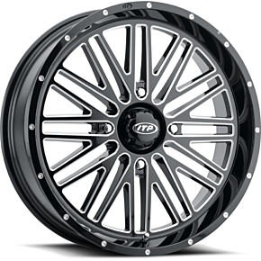 ITP Momentum Wheel Blk/mac 20x6.5 4/156 4+2.5 (+10mm)