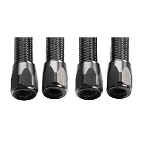 JAGG Hose Finisher 3/8" Black Anodized 4pk