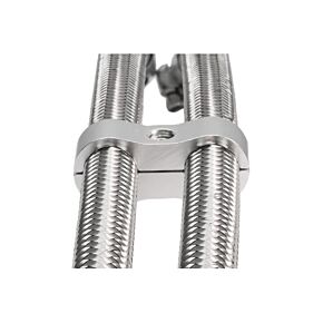 JAGG Hose Separator 3/8" Silver Anodized
