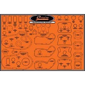 JAMES GASKETS Gasket Display Board Evo '86-03 99000-evxl