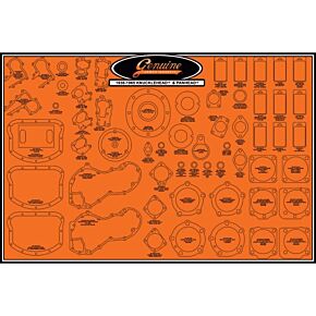 JAMES GASKETS Gasket Display Board Knuck/pan '36-47 99000-knpn