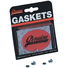 JAMES GASKETS Gasket Screw Fork Drain Chrome Button Screws Kit 45790-80-bh