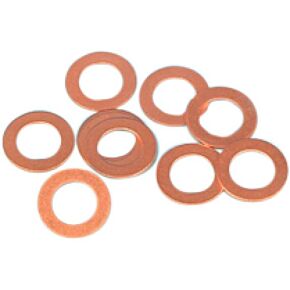 JAMES GASKETS Gasket Washer Fork Leg Dyna 6/pk 46615-06