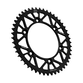 JT Rear Racelite Sprocket Alum 48t-520 Blk Hon/yam