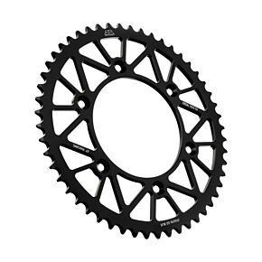 JT Rear Racelite Sprocket Alum 52t-520 Blk Beta/hon