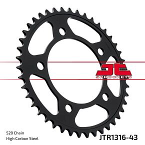 JT Rear Sprocket Steel 43t-520 Hon