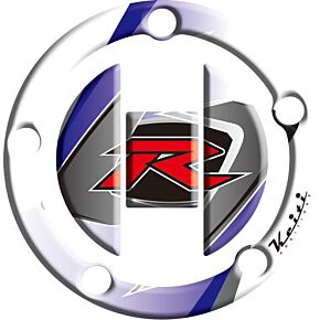 KEITI Gas Cap Cover R White Suz