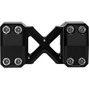 KENS FACTORY Nx Lvl 1-1/8" X-riser 10"tall Straight Black