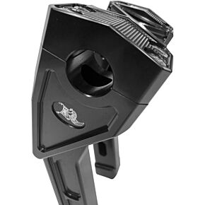 KENS FACTORY Nx Lvl 1" X-riser 8" Tall Pullback Black