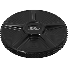 KENS FACTORY Nx Lvl Gas Cap Five Black Dummy Cap For M8 Lh
