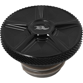 KENS FACTORY Nx Lvl Gas Cap Five Black Rachet Screw Rh