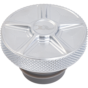 KENS FACTORY Nx Lvl Gas Cap Five Chrome Rachet Screw Rh