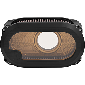 KENS FACTORY Nxt Lvl M8 Air Cleaner W/glass Black W/gold