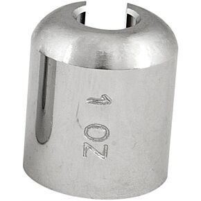 K&L Spoked Wheel Weights Chrome 1 Oz 10/pk