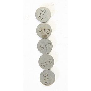 K&L Valve Shims 2.15mmx13mm 5/pk